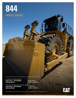 Caterpillar 844 Brochure