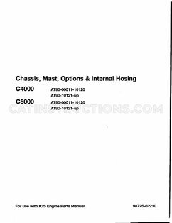 Caterpillar C5000 Parts Manual