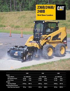 Caterpillar 248B Operation Manual and Specifications