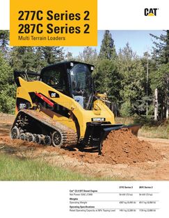Caterpillar 277C2 Operation Manual and Specifications