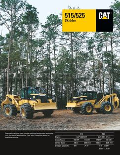 515 Skidder Operation Manual and Specifications
