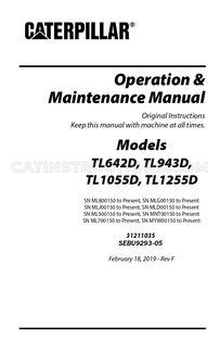 Caterpillar TL642D Operation & Maintenance Manual